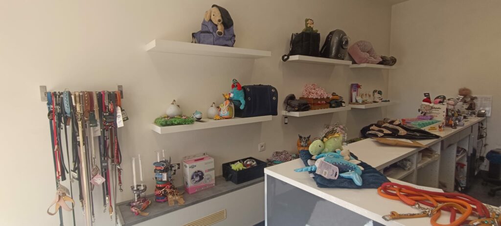 Magasin d'articles pour animaux de compagnie